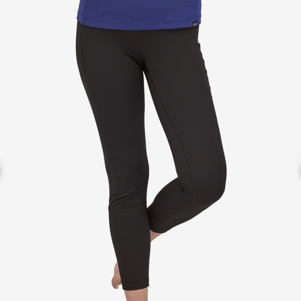 PATAGONIA Capilene Black Base Layer Thermal Woman Medium